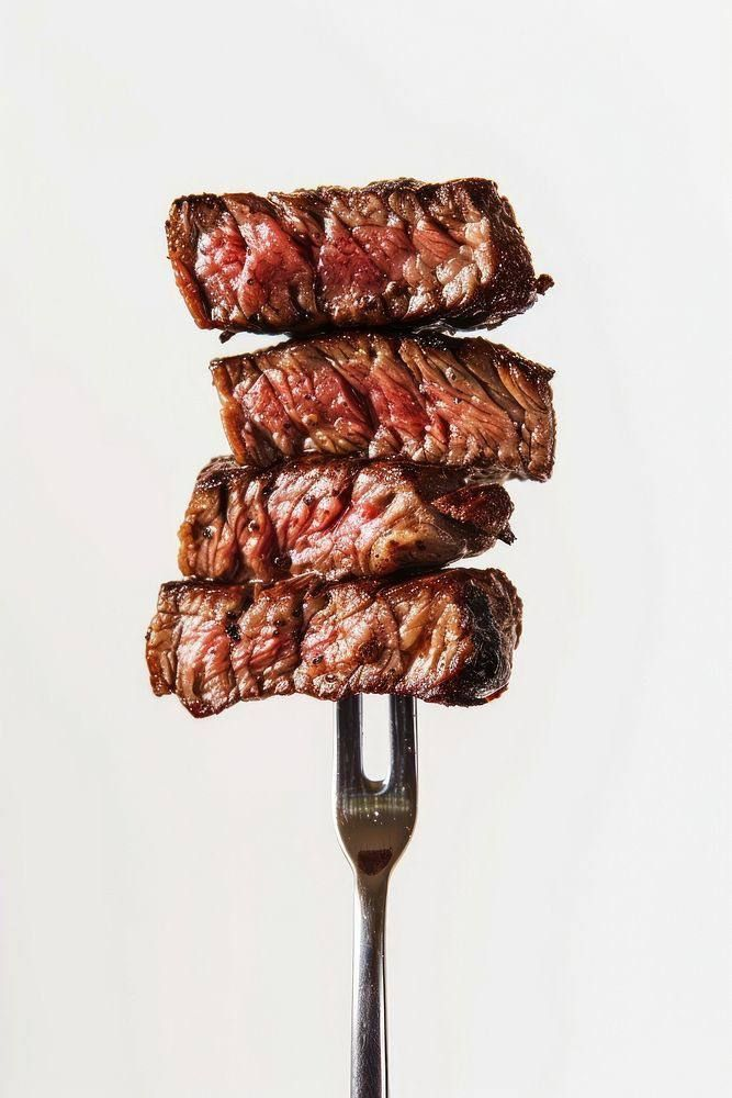 Carne maturando dentro da geladeira